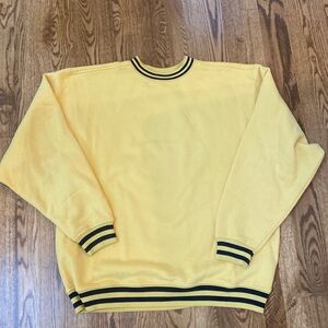Vintage Cutter & Buck crewneck sweatshirt 1990's Y2K maize and blue Michigan